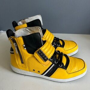 Coogi Australia High tops Sneakers VTG Y2K Mens Size 11 Leather Streetwear